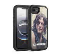 Head Case Designs sous Licence Officielle AMC The Walking Dead Moitié De Corps Daryl Dixon Étui Antichoc Ultra-Blindé Compatible avec Apple iPhone 16e / iPhone 17e