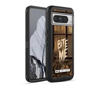 Head Case Designs sous Licence Officielle AMC The Walking Dead Mordez-Moi Typographie Étui Antichoc Ultra-Blindé Compatible avec Google Pixel 8 Pro