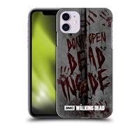 Head Case Designs sous Licence Officielle AMC The Walking Dead Mort À L'Intérieur Typographie Coque Dure pour l'arrière Compatible avec Apple iPhone 11