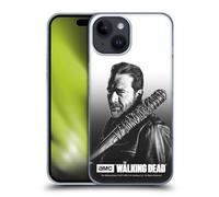 Head Case Designs sous Licence Officielle AMC The Walking Dead Negan Portraits Filtrés Coque Dure pour l'arrière Compatible avec Apple iPhone 15