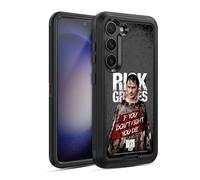 Head Case Designs sous Licence Officielle AMC The Walking Dead Poncho Sanglant Rick Grimes Héritage Étui Antichoc Ultra-Blindé Compatible avec Samsung Galaxy S23 5G