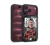 Head Case Designs sous Licence Officielle AMC The Walking Dead Poncho Sanglant Rick Grimes Héritage Coque en Gel renforcée [Protection de Qualité Militaire] Compatible avec Apple iPhone 18 Pro