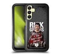 Head Case Designs sous Licence Officielle AMC The Walking Dead Poncho Sanglant Rick Grimes Héritage Étui Antichoc Ultra-Blindé Compatible avec Samsung Galaxy A25 5G