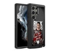 Head Case Designs sous Licence Officielle AMC The Walking Dead Poncho Sanglant Rick Grimes Héritage Étui Antichoc Ultra-Blindé Compatible avec Samsung Galaxy S22 Ultra 5G