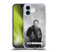 Head Case Designs sous Licence Officielle AMC The Walking Dead Rick Exposition Double Coque en Gel [Protection de Qualité Militaire] Compatible avec Apple iPhone 16 Et Compatible avec MagSafe