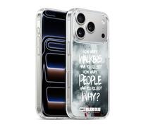 Head Case Designs sous Licence Officielle AMC The Walking Dead Rick Questions Citations Coque en Gel [Protection de Qualité Militaire] Compatible avec Apple iPhone 17 Pro Et avec MagSafe