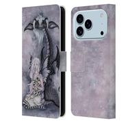 Head Case Designs sous Licence Officielle Amy Brown Evie Et Le Cauchemar Folklore Étui Portefeuille en Cuir Compatible avec Apple iPhone 17 Pro