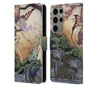 Head Case Designs sous Licence Officielle Amy Brown L'Introduction Elfes Étui Portefeuille en Cuir Compatible avec Samsung Galaxy S23 Ultra 5G