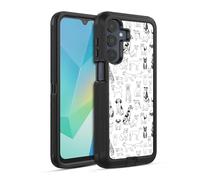 Head Case Designs sous Licence Officielle Andrea Lauren Design Ligne Canine Animaux Étui Antichoc Ultra-Blindé Compatible avec Samsung Galaxy A16 5G