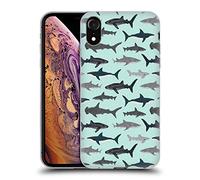 Head Case Designs sous Licence Officielle Andrea Lauren Design Requins Sea Animals Coque en Gel [Protection de Qualité Militaire] Compatible avec Apple iPhone XR