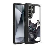 Head Case Designs sous Licence Officielle Animal Club International Chauve Souris Visages Étui Antichoc Ultra-Blindé Compatible avec Samsung Galaxy S24 Ultra 5G