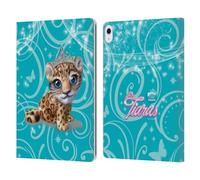 Head Case Designs sous Licence Officielle Animal Club International Jaguar Redevances pour Animaux De Compagnie Étui Portefeuille en Cuir Compatible avec Apple iPad Air 13 2024/2025