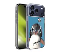 Head Case Designs sous Licence Officielle Animal Club International Manchot Visages Coque en Gel [Protection de Qualité Militaire] Compatible avec Apple iPhone 17 Pro Max