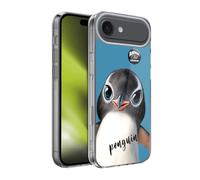 Head Case Designs sous Licence Officielle Animal Club International Manchot Visages Coque en Gel [Protection de Qualité Militaire] Compatible avec Apple iPhone 17 Air