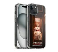 Head Case Designs sous Licence Officielle Annabelle Comes Home Ne Ouvrir Pas Photographie de Poupée Coque en Gel [Qualité Militaire] Compatible avec Apple iPhone 15 Plus Et Compatible avec MagSafe