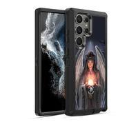Head Case Designs sous Licence Officielle Anne Stokes Anges Noël Étui Antichoc Ultra-Blindé Compatible avec Samsung Galaxy S22 Ultra 5G