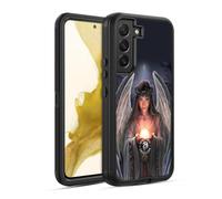 Head Case Designs sous Licence Officielle Anne Stokes Anges Noël Étui Antichoc Ultra-Blindé Compatible avec Samsung Galaxy S22 5G