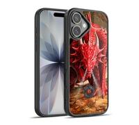 Head Case Designs sous Licence Officielle Anne Stokes Antre Dragons Coque en Gel renforcée [Protection de Qualité Militaire] Compatible avec Apple iPhone 17