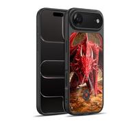 Head Case Designs sous Licence Officielle Anne Stokes Antre Dragons Coque en Gel renforcée [Protection de Qualité Militaire] Compatible avec Apple iPhone 17 Air