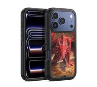 Head Case Designs sous Licence Officielle Anne Stokes Antre Dragons Étui Antichoc Ultra-Blindé Compatible avec Apple iPhone 17 Pro