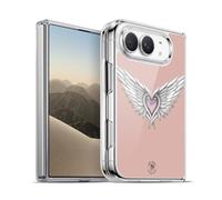 Head Case Designs sous Licence Officielle Anne Stokes Ascendant Coeur Ailé Sirène Et Anges Coque en Gel [Protection de Qualité Militaire] Compatible avec Apple iPhone Duo Et Compatible avec MagSafe