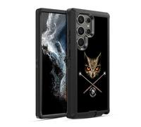 Head Case Designs sous Licence Officielle Anne Stokes Baguettes Magiques Mutuelles Hiboux Étui Antichoc Ultra-Blindé Compatible avec Samsung Galaxy S22 Ultra 5G