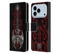 Head Case Designs sous Licence Officielle Anne Stokes Balancez Guitare de Dieu Tribal Étui Portefeuille en Cuir Compatible avec Apple iPhone 17 Pro