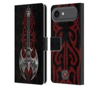 Head Case Designs sous Licence Officielle Anne Stokes Balancez Guitare de Dieu Tribal Étui Portefeuille en Cuir Compatible avec Apple iPhone 17 Air