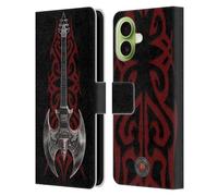 Head Case Designs sous Licence Officielle Anne Stokes Balancez Guitare de Dieu Tribal Étui Portefeuille en Cuir Compatible avec Apple iPhone 17