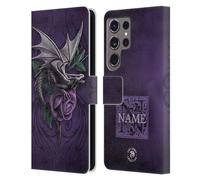 Head Case Designs sous Licence Officielle Anne Stokes Coutume Personnalisé Beauté 2 Art Coque en Cuir à Portefeuille Compatible avec Samsung Galaxy S24 Ultra 5G