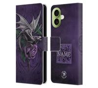 Head Case Designs sous Licence Officielle Anne Stokes Coutume Personnalisé Beauté 2 Art Étui Portefeuille en Cuir Compatible avec Apple iPhone 17