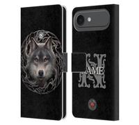 Head Case Designs sous Licence Officielle Anne Stokes Coutume Personnalisé Forêt de Nuit Art Étui Portefeuille en Cuir Compatible avec Apple iPhone 17 Air