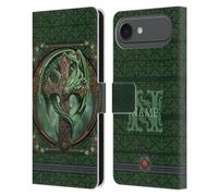 Head Case Designs sous Licence Officielle Anne Stokes Coutume Personnalisé Gardien des Bois Art Étui Portefeuille en Cuir Compatible avec Apple iPhone 17 Air