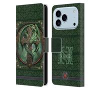 Head Case Designs sous Licence Officielle Anne Stokes Coutume Personnalisé Gardien des Bois Art Étui Portefeuille en Cuir Compatible avec Apple iPhone 17 Pro