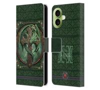 Head Case Designs sous Licence Officielle Anne Stokes Coutume Personnalisé Gardien des Bois Art Étui Portefeuille en Cuir Compatible avec Apple iPhone 17