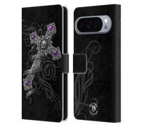 Head Case Designs sous Licence Officielle Anne Stokes Croix d'amour Perdue Coeurs Sombres Étui Portefeuille en Cuir Compatible avec Google Pixel 10 Pro XL