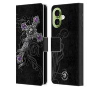 Head Case Designs sous Licence Officielle Anne Stokes Croix d'amour Perdue Coeurs Sombres Étui Portefeuille en Cuir Compatible avec Apple iPhone 17