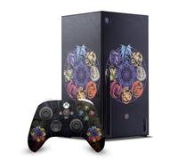 Head Case Designs Sous Licence Officielle Anne Stokes Cycle des dragons Dragons des Sabbats Enveloppement De Console De Jeu Et Skins Pour Manette De Jeu Ensemble compatible avec Xbox Series X