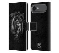 Head Case Designs sous Licence Officielle Anne Stokes Danse avec Mort Gothique Étui Portefeuille en Cuir Compatible avec Apple iPhone 17 Air