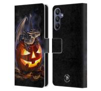 Head Case Designs sous Licence Officielle Anne Stokes des Bonbons Ou Un Sort Dragons 5 Étui Portefeuille en Cuir Compatible avec Samsung Galaxy A15