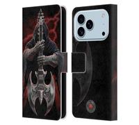 Head Case Designs sous Licence Officielle Anne Stokes Dieu de Rock Tribal Étui Portefeuille en Cuir Compatible avec Apple iPhone 17 Pro