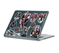 Head Case Designs Sous Licence Officielle Anne Stokes Dragons Fantasy Art Collection Coque Ordinateur Portable Noir Pailleté Compatible avec MacBook Air 13.6" M2 A2681/M3 A3113/M4 A3240 2022/2024/2025