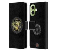 Head Case Designs sous Licence Officielle Anne Stokes Équinoxe d'automne de Mabon Dragons des Sabbats Étui Portefeuille en Cuir Compatible avec Apple iPhone 17