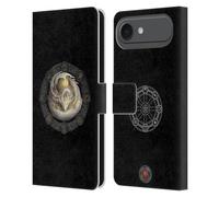 Head Case Designs sous Licence Officielle Anne Stokes Équinoxe de Printemps d'Ostara Dragons des Sabbats Étui Portefeuille en Cuir Compatible avec Apple iPhone 17 Air