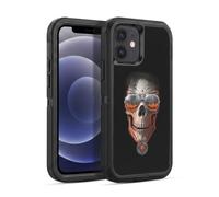 Head Case Designs sous Licence Officielle Anne Stokes Feu De l'enfer Crâne Étui Antichoc Ultra-Blindé Compatible avec Apple iPhone 12 / iPhone 12 Pro