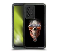 Head Case Designs sous Licence Officielle Anne Stokes Feu De l'enfer Crâne Étui Antichoc Ultra-Blindé Compatible avec Samsung Galaxy A53 5G (2022)