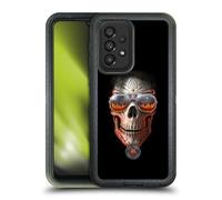 Head Case Designs sous Licence Officielle Anne Stokes Feu De l'enfer Crâne Étui Antichoc Ultra-Blindé Compatible avec Galaxy A33 5G (2022)