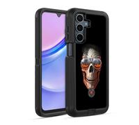 Head Case Designs sous Licence Officielle Anne Stokes Feu De l'enfer Crâne Étui Antichoc Ultra-Blindé Compatible avec Samsung Galaxy A15