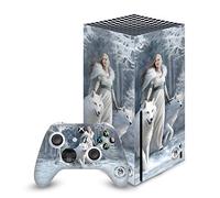 Head Case Designs sous Licence Officielle Anne Stokes Gardiens d'hiver Mix Art Vinyle Autocollant De Jeu Peau Autocollant Couverture Compatible avec Xbox Series X Console and Controller Bundle