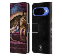 Head Case Designs sous Licence Officielle Anne Stokes Inner Sanctum Dragons 5 Étui Portefeuille en Cuir Compatible avec Google Pixel 10